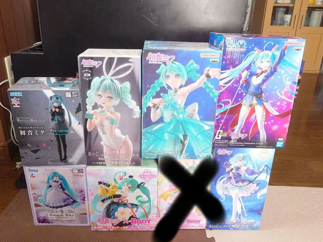初音ミク　フィギュア　7体セット
