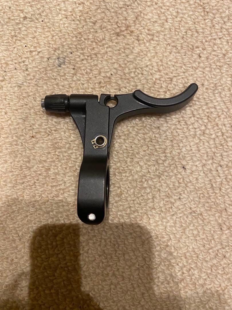 【希少左レバー】Paul e-lever ピスト ブルーラグ njs 競輪