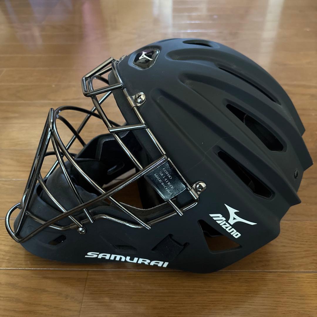 MIZUNO 阿部慎之助モデル SAMURAI ホッケー型キャッチャーマスク