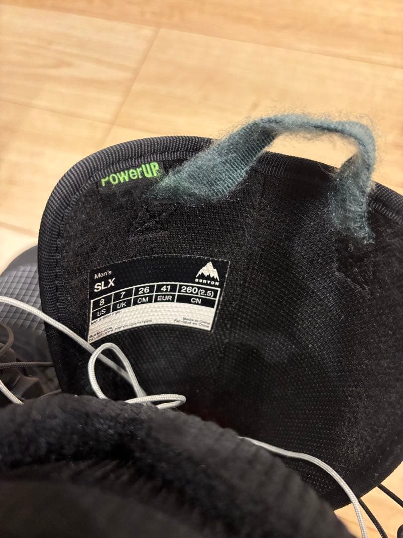 美品　バートン BURTON ブーツ メンズ エスエルエックス SLX 2025