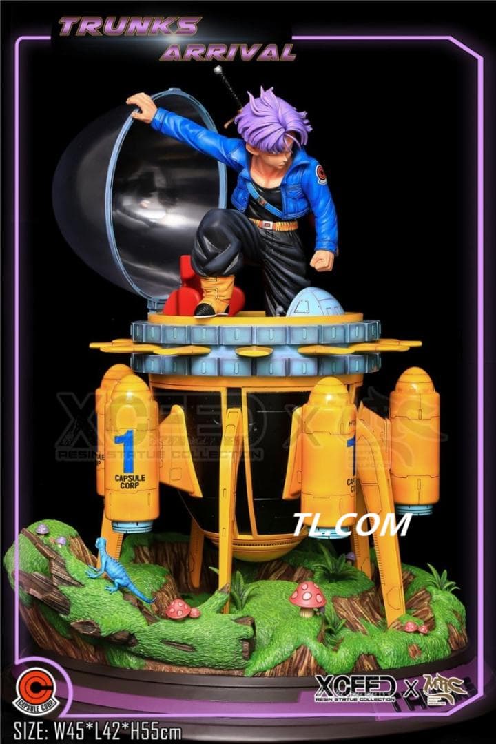 新品未開封『ドラコンボール』　MRC　トランクス　ガレージキット スタチュー