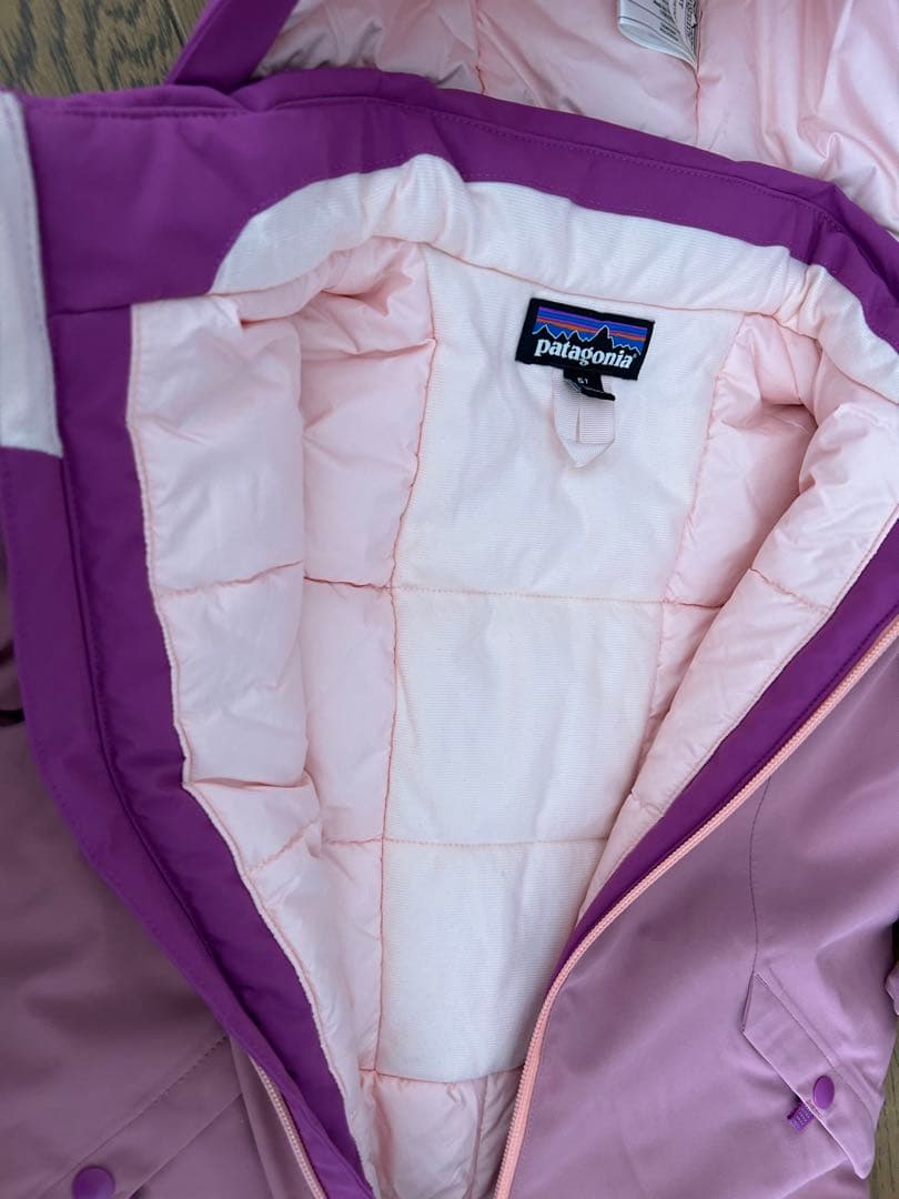 美品⭐︎patagonia スノーウェア オールインワン ツナギ ピンク 5T