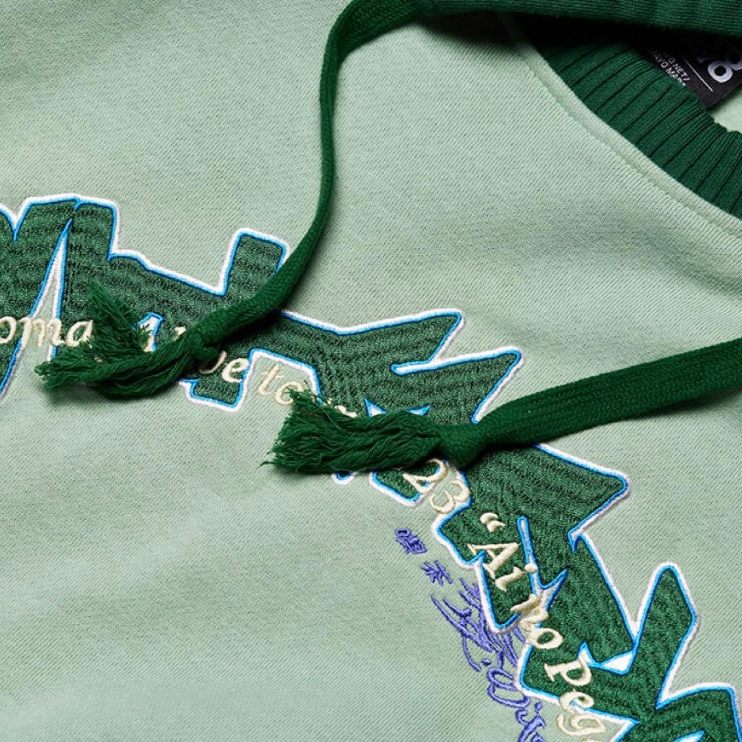 ずっと真夜中でいいのに。グリーンパーカー　喫茶愛のペガサス Mサイズ