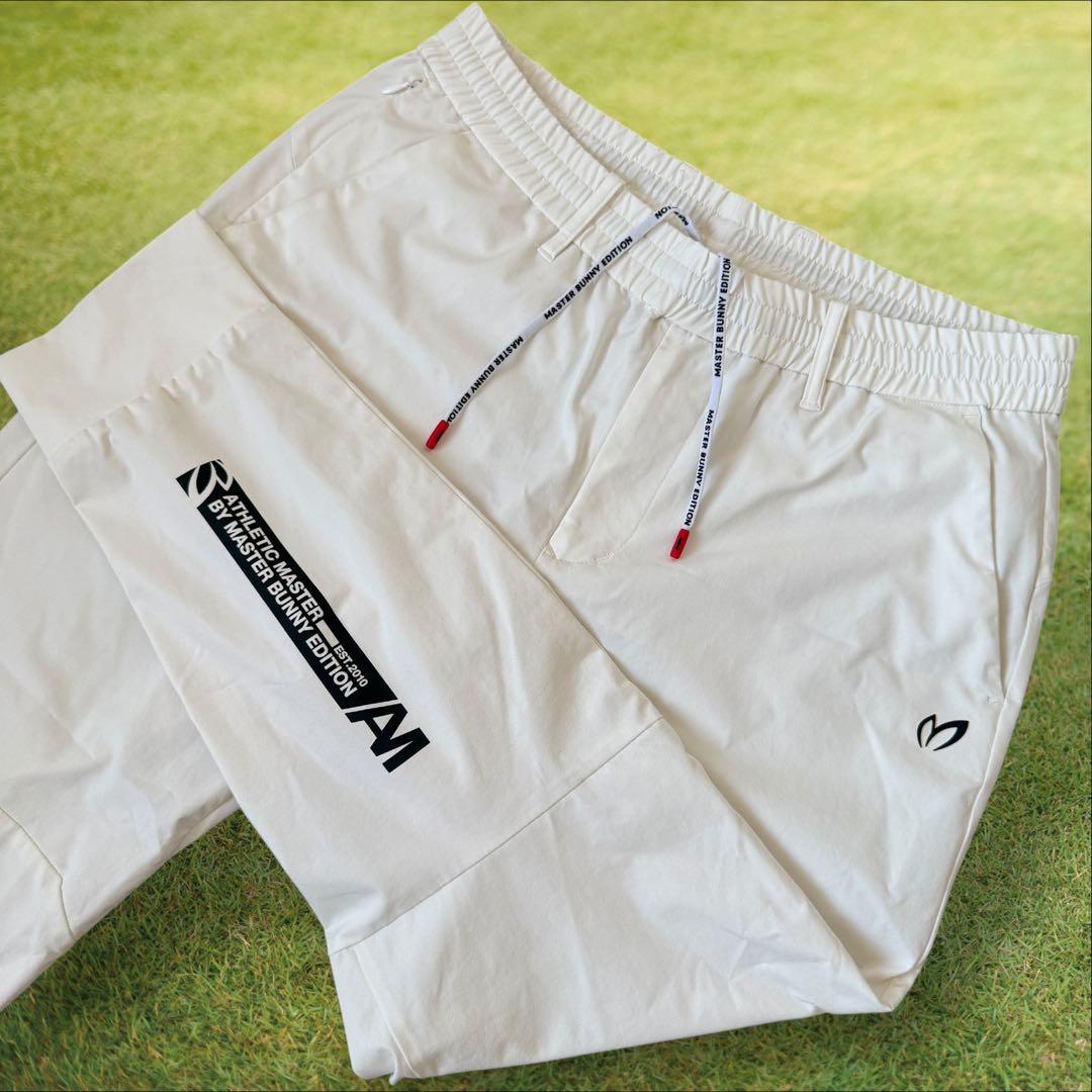 現行モデル　マスターバニー　ジョガーパンツ　白　L〜XL相当 ホワイト　5