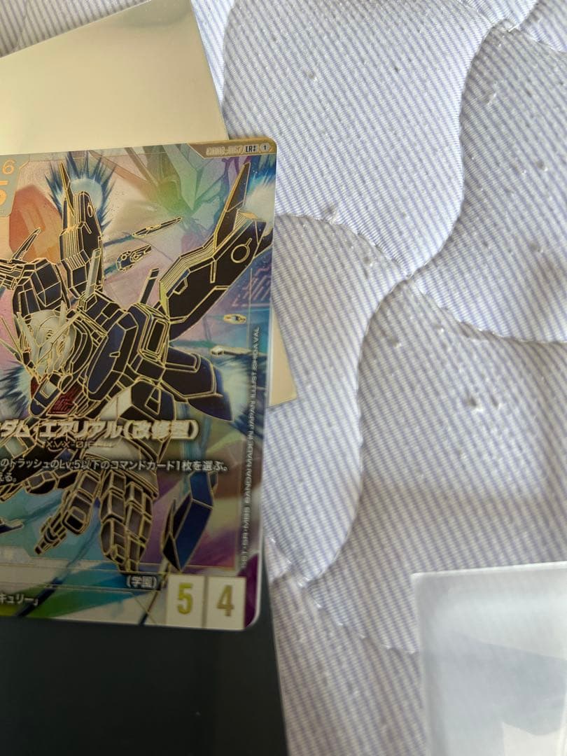 ガンダムカードゲーム　ガンダムエアリアル　改修型　LR++ スーパーパラレル