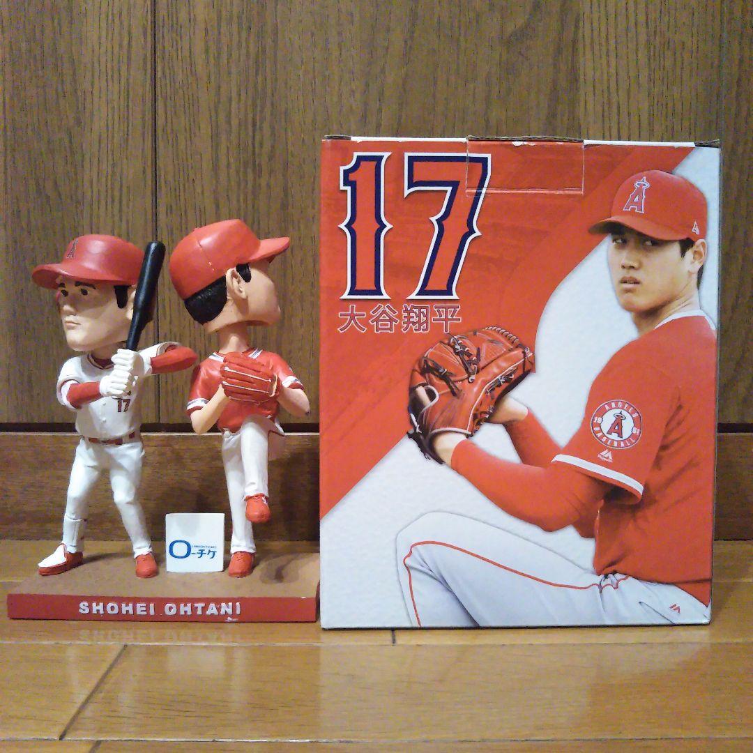 【球場配布】大谷翔平 初二刀流ボブルヘッド