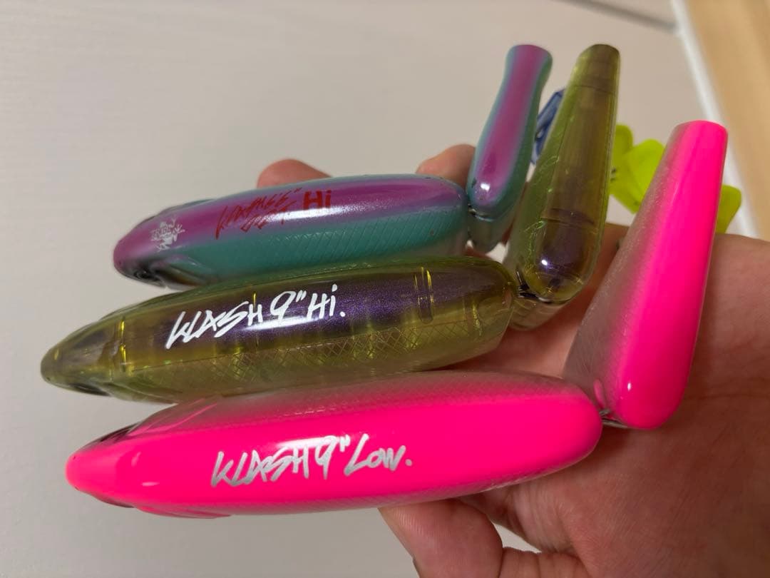 クラッシュ9 Hi/lowとタイニークラッシュHi ３つセット