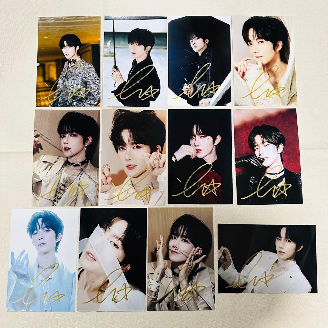 黄星 邱鼎杰 中国初ABO BLドラマ宣伝直筆サイン専用ページ