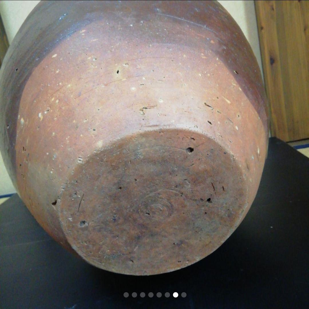 古い大壺　古瀬戸.古猿投　特大茶壺　500年前西暦1450年~1550年代