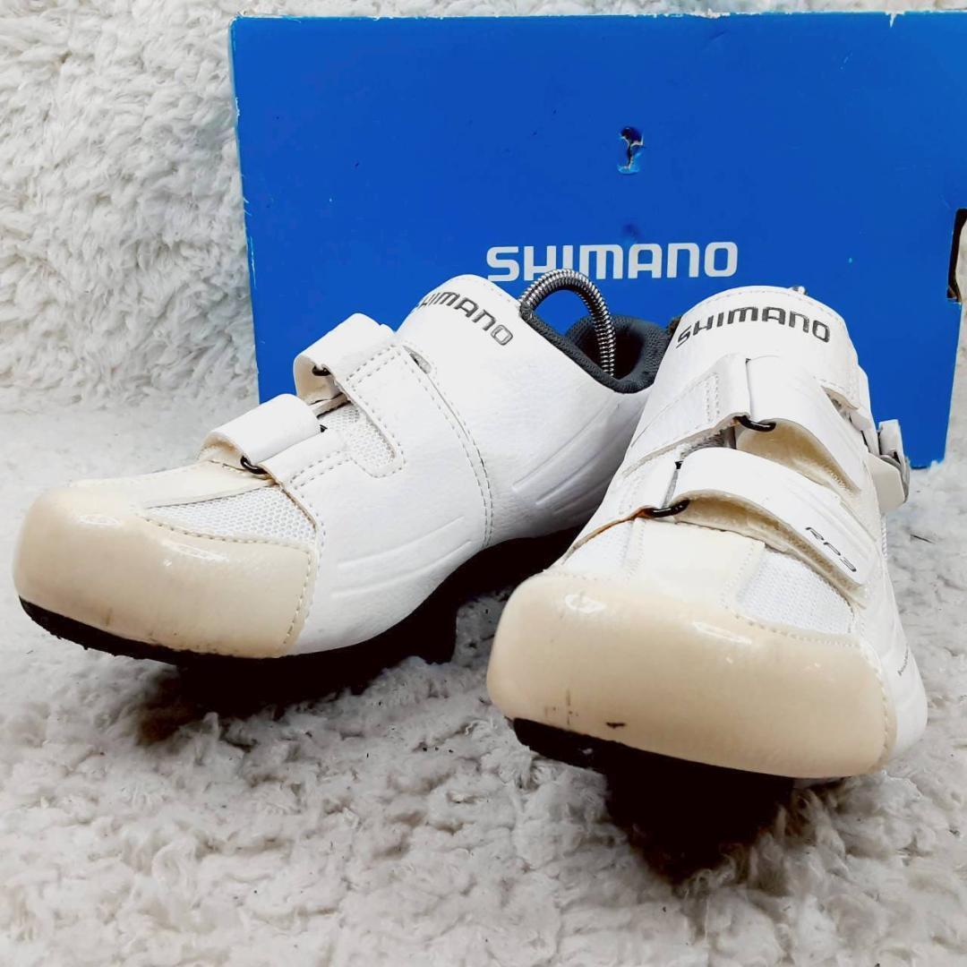 美品 25.8㎝◎シマノ ビンディングシューズ RP3 SH-RP300-EW
