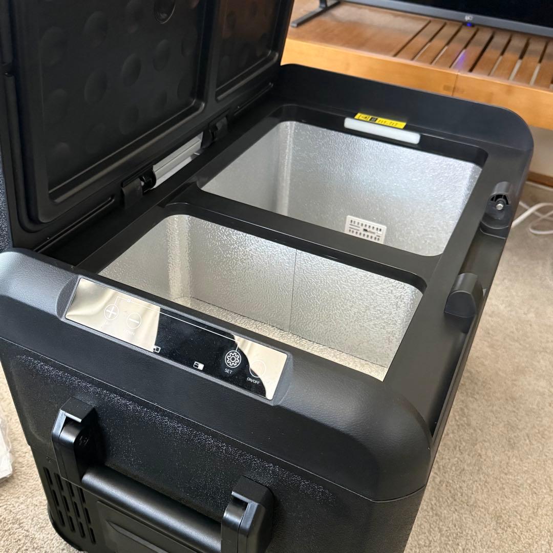 PHILIPS車載冷蔵庫 37Lポータブル冷蔵庫 2室独立 同時冷蔵&冷凍