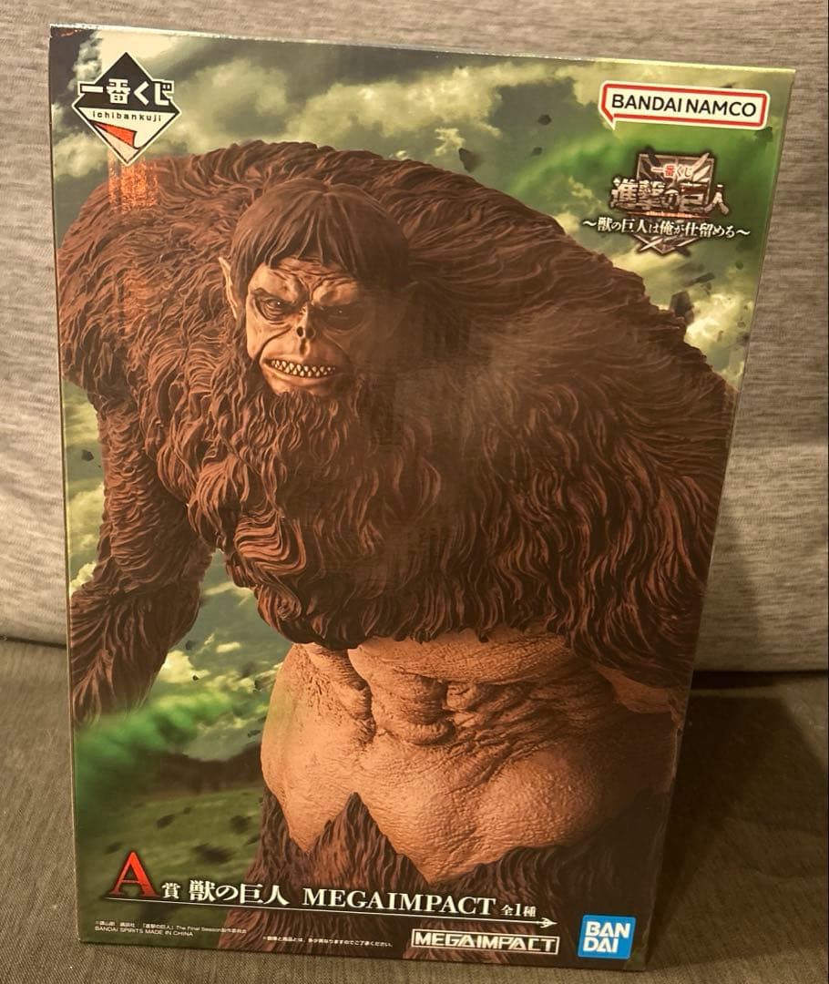 進撃の巨人　a賞　獣の巨人　一番くじ