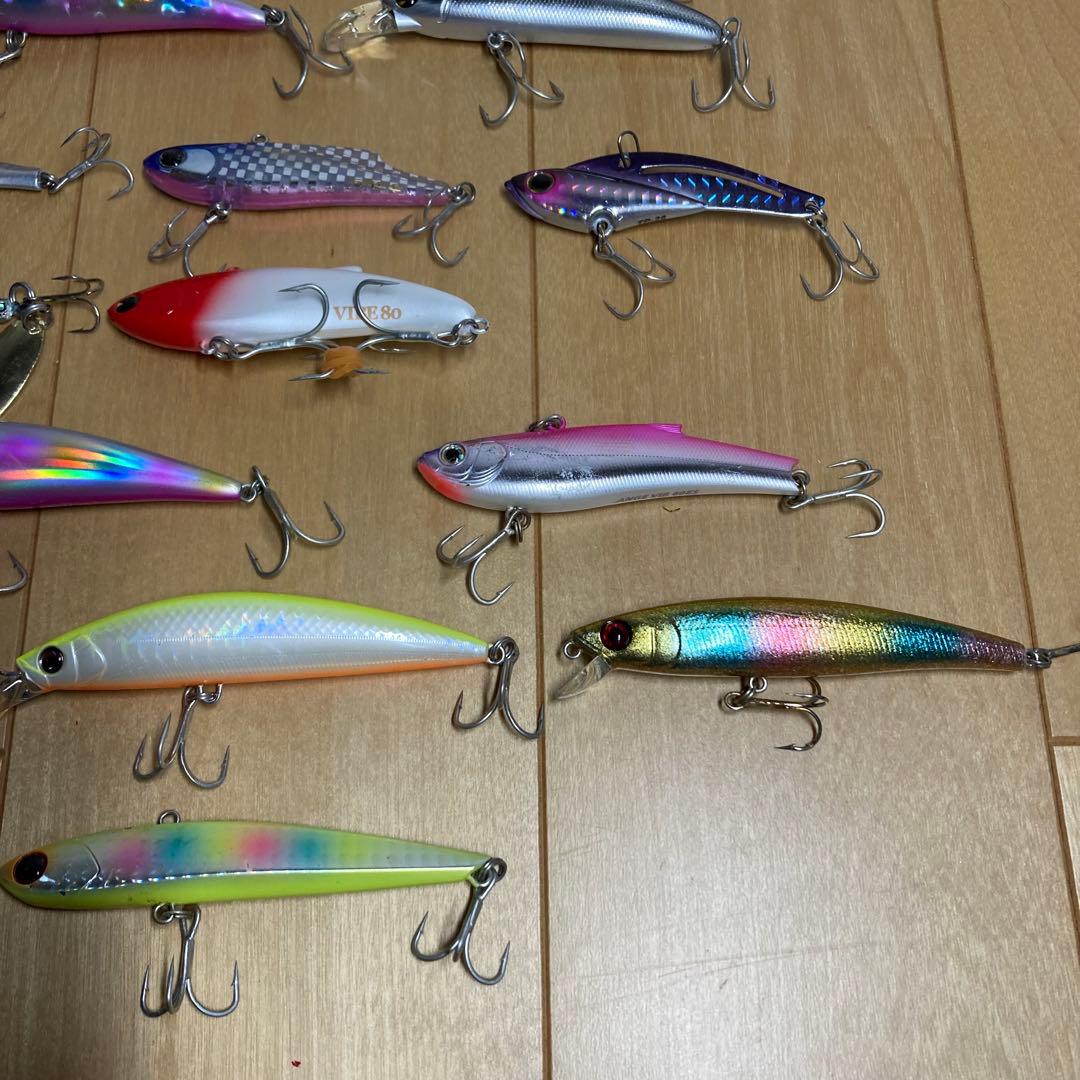 ミノー　バイブレーション25個まとめ売り