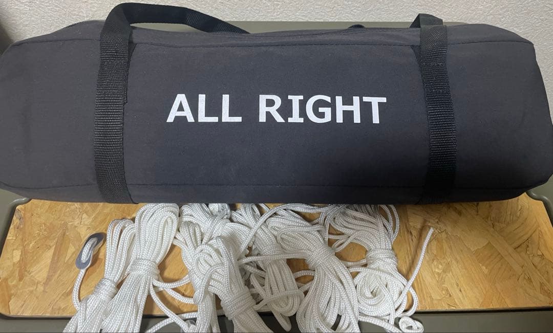 DOD ALL RIGHT TARP TT5-582-BKブラック ポリコットン