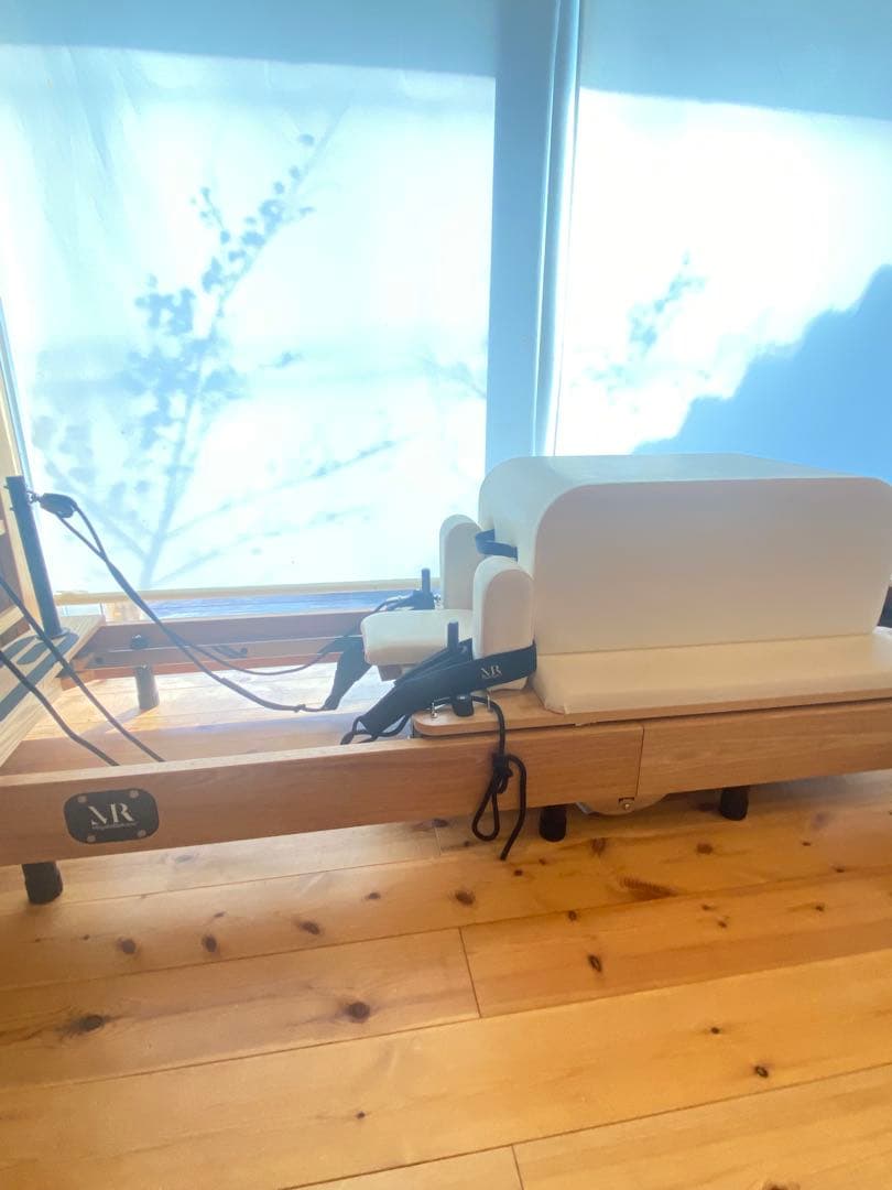 MIYABI製の折りたたみ式リフォーマー　アイボリー