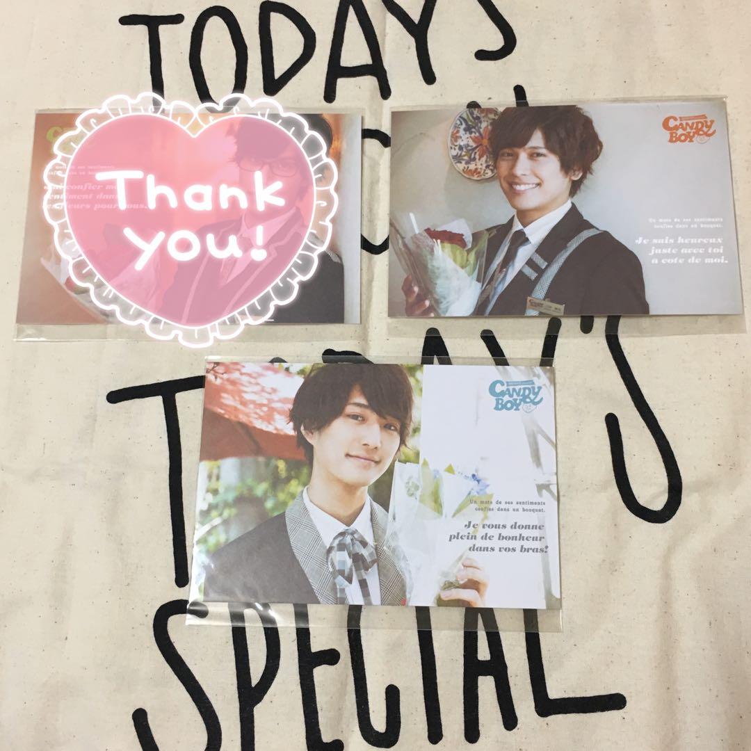 Candy Boy ポストカード Vol.3,4