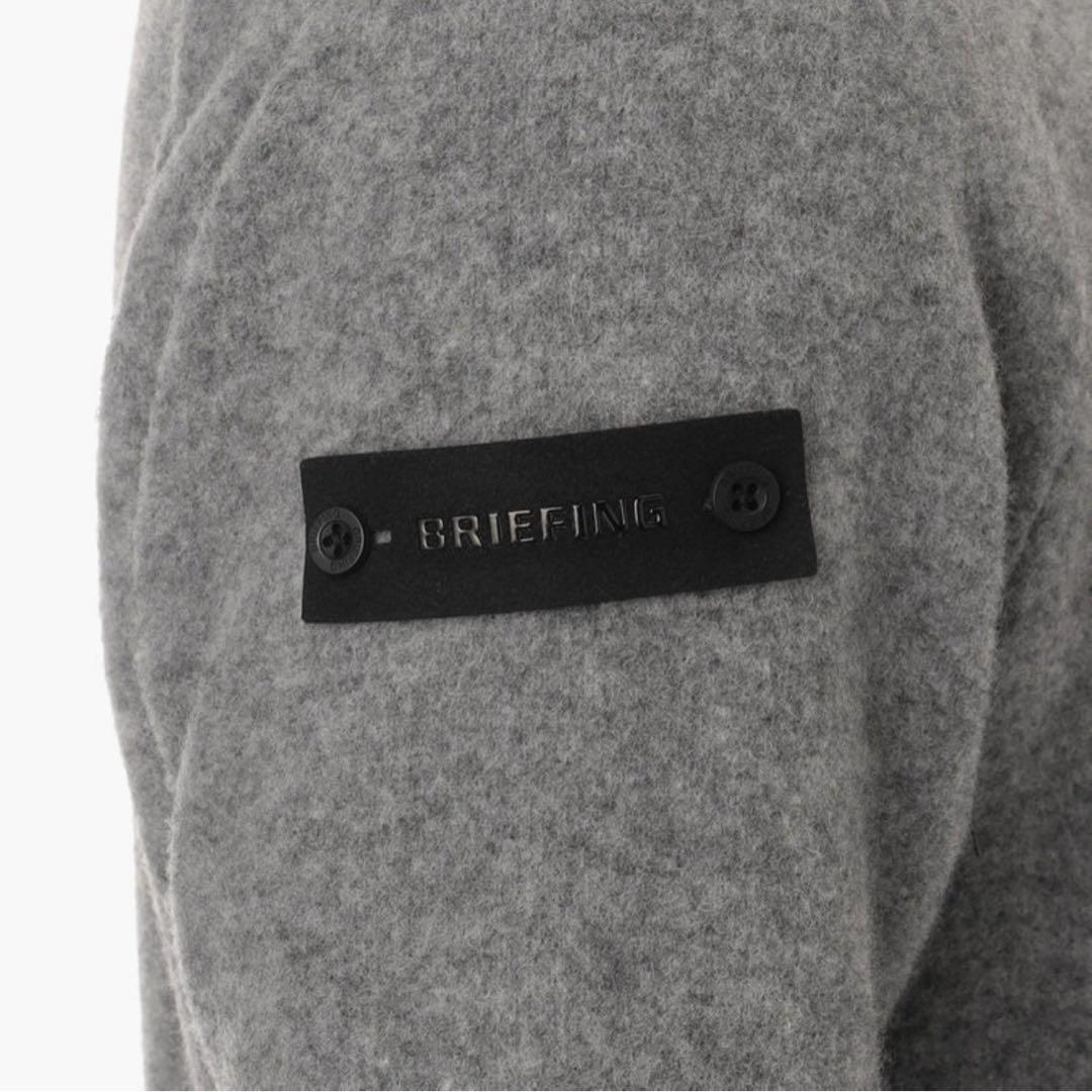 メンズウェア BRIEFING HOL MENS WOOL GAUZE CREW NECK