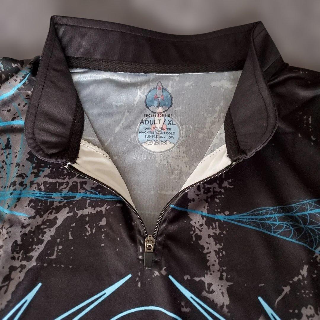 ✨新品✨ボウリングウェア　【2XL】　ブラックウィドー　ブラック　大きめ