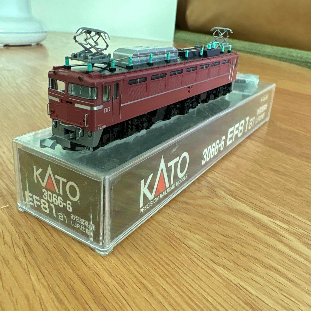 KATO 3066-6 EF81 81お召塗装機(JR仕様)④付属品未使用未開封
