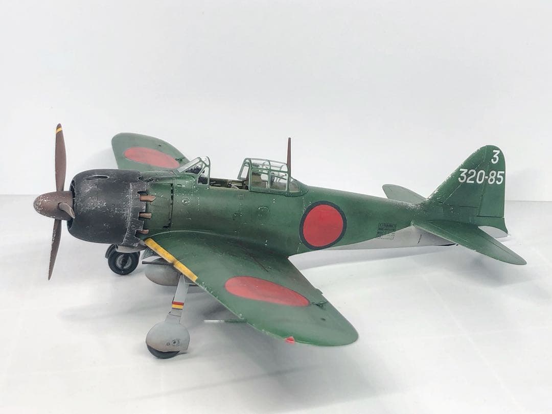 【海賊プラモデル屋完成品】TAMIYA 1/48 零戦52型
