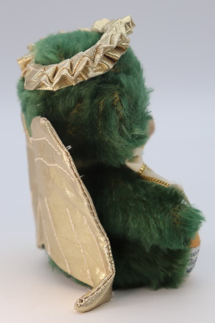 MerryThought 限定版 天使のクマ 緑