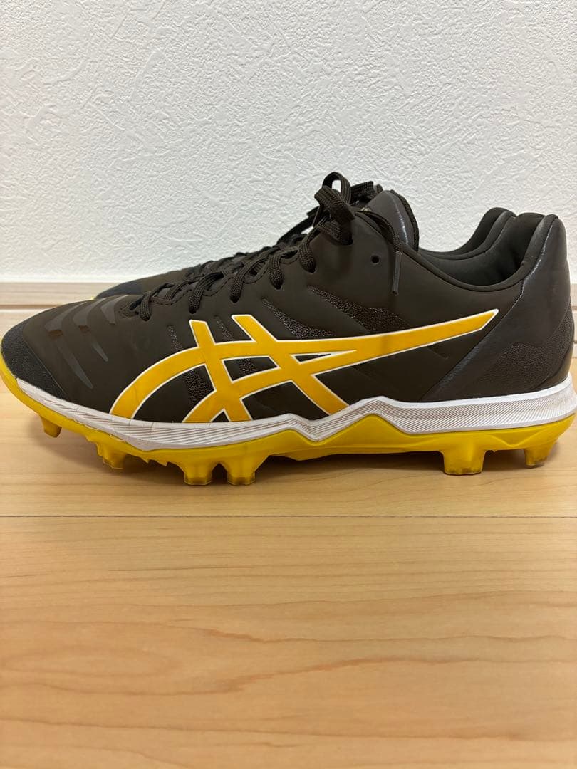 【美品】27.0cmアシックス野球スパイク　ゴールドステージファング