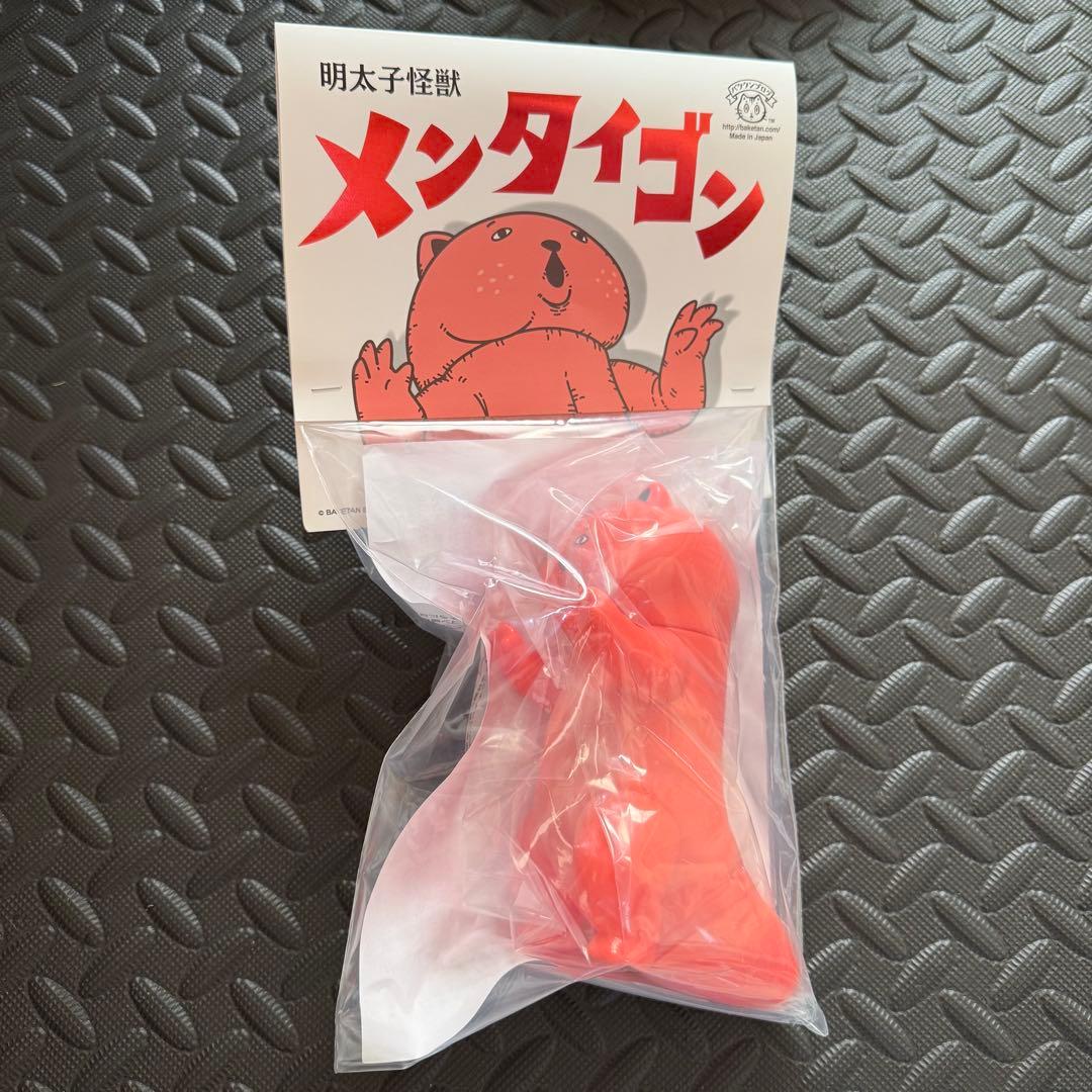 【未開封】バケタンブログ 明太子怪獣 メンタイゴン　ソフビ