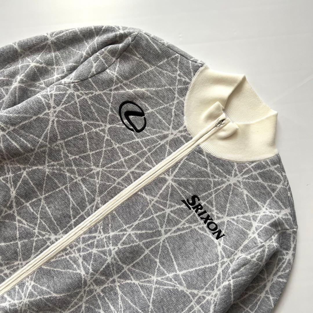 LEXUS SRIXON DESCENTE ニット　ジャケット　ゴルフ　L