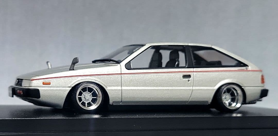 1/43　いすゞ　ピアッツァ改　ハヤシストリート　アルミ製　深リム