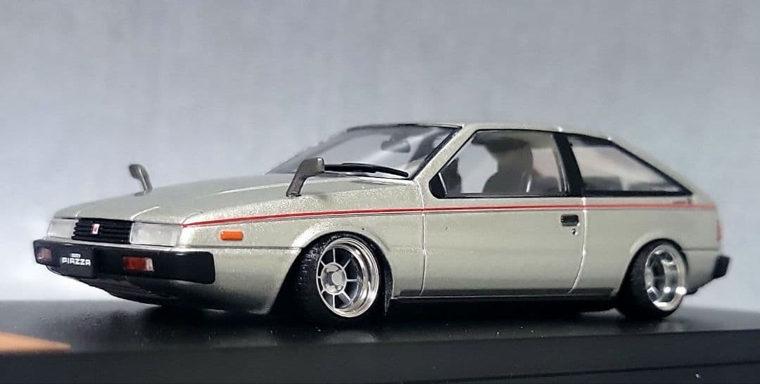 1/43　いすゞ　ピアッツァ改　ハヤシストリート　アルミ製　深リム
