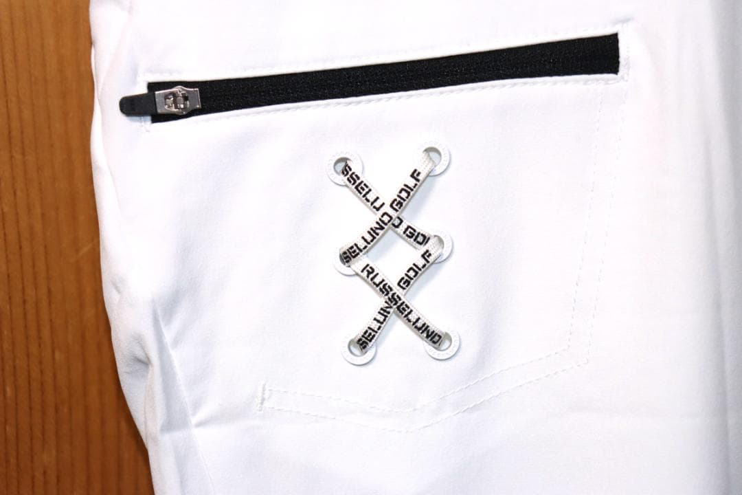 新品 ラッセルノ ゴルフ SKINNY GOLF PANTS (6/XL) Ⓗ