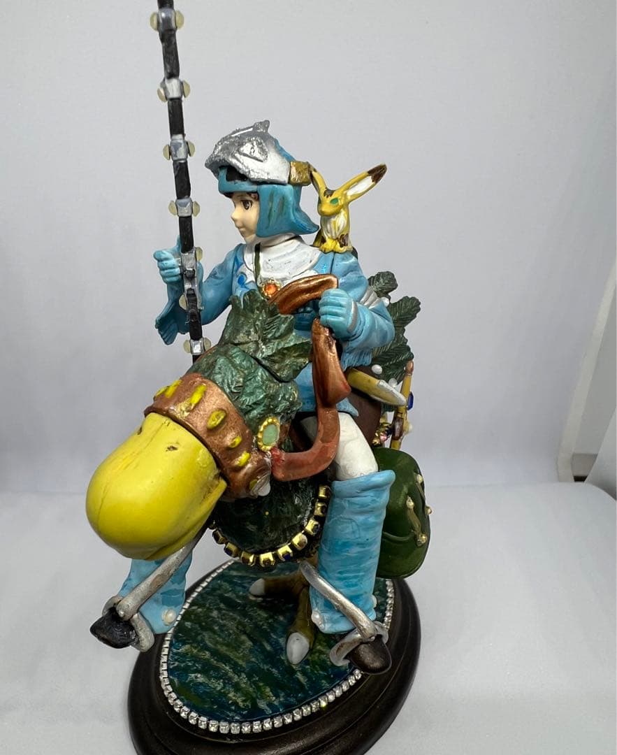 風の谷のナウシカ　カイに乗るナウシカ　メーヴェ　プラモデル完成品