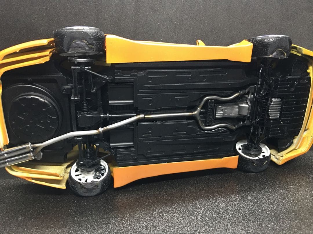 旧車プラモデル完成品アオシマクラウン１４マジェスタ