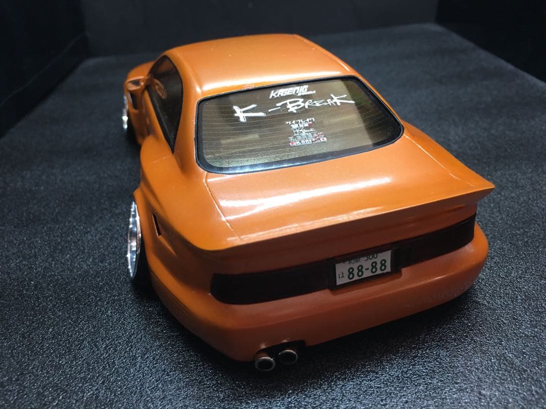 旧車プラモデル完成品アオシマクラウン１４マジェスタ