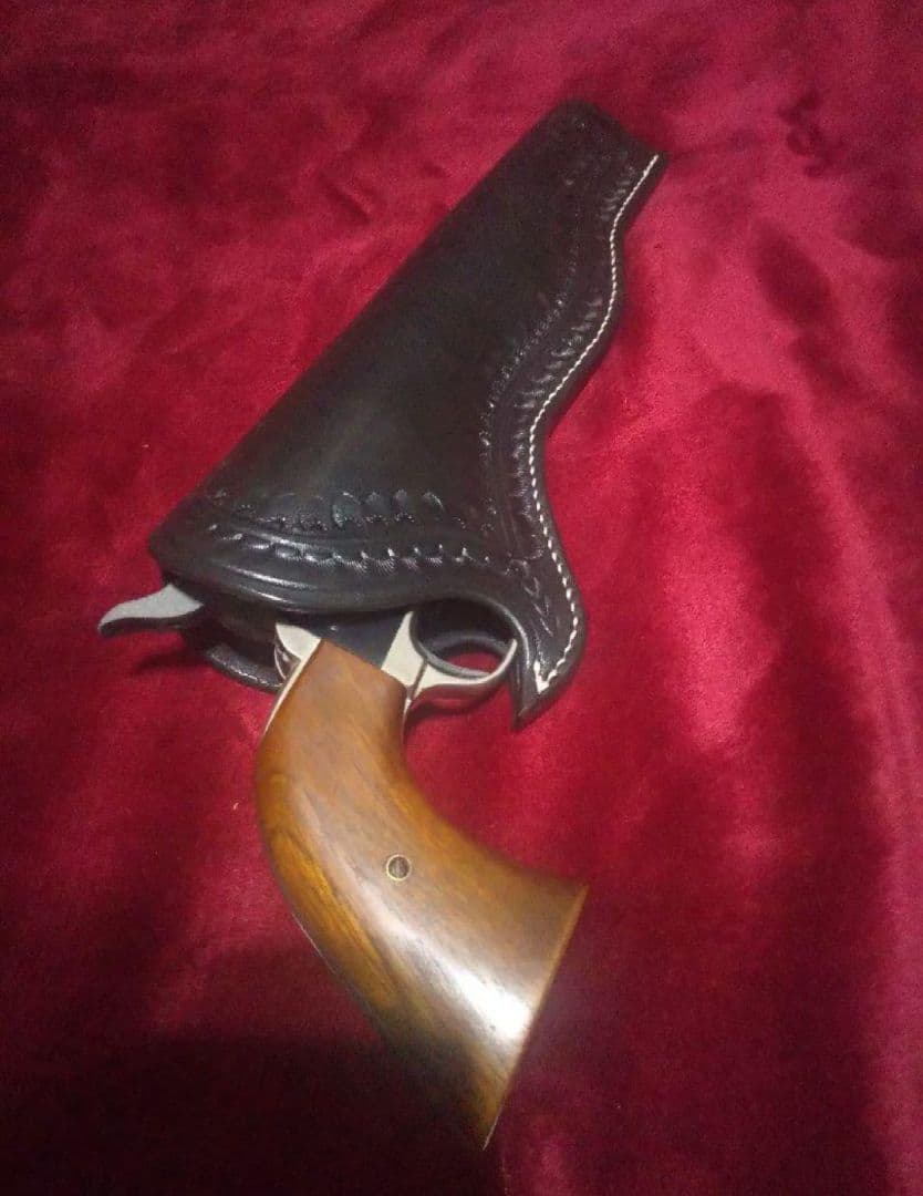 SAAピースメーカー用本革ホルスター オールドタイプ カリフォルニアスリムジム