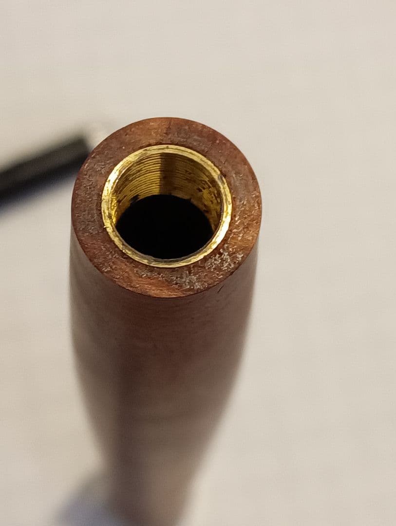 工房楔　カリン？　イベント真鍮軸　0.5