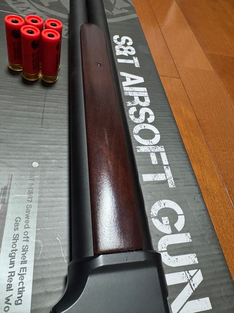 S&T M1887 ガスショットガン リアルウッド
