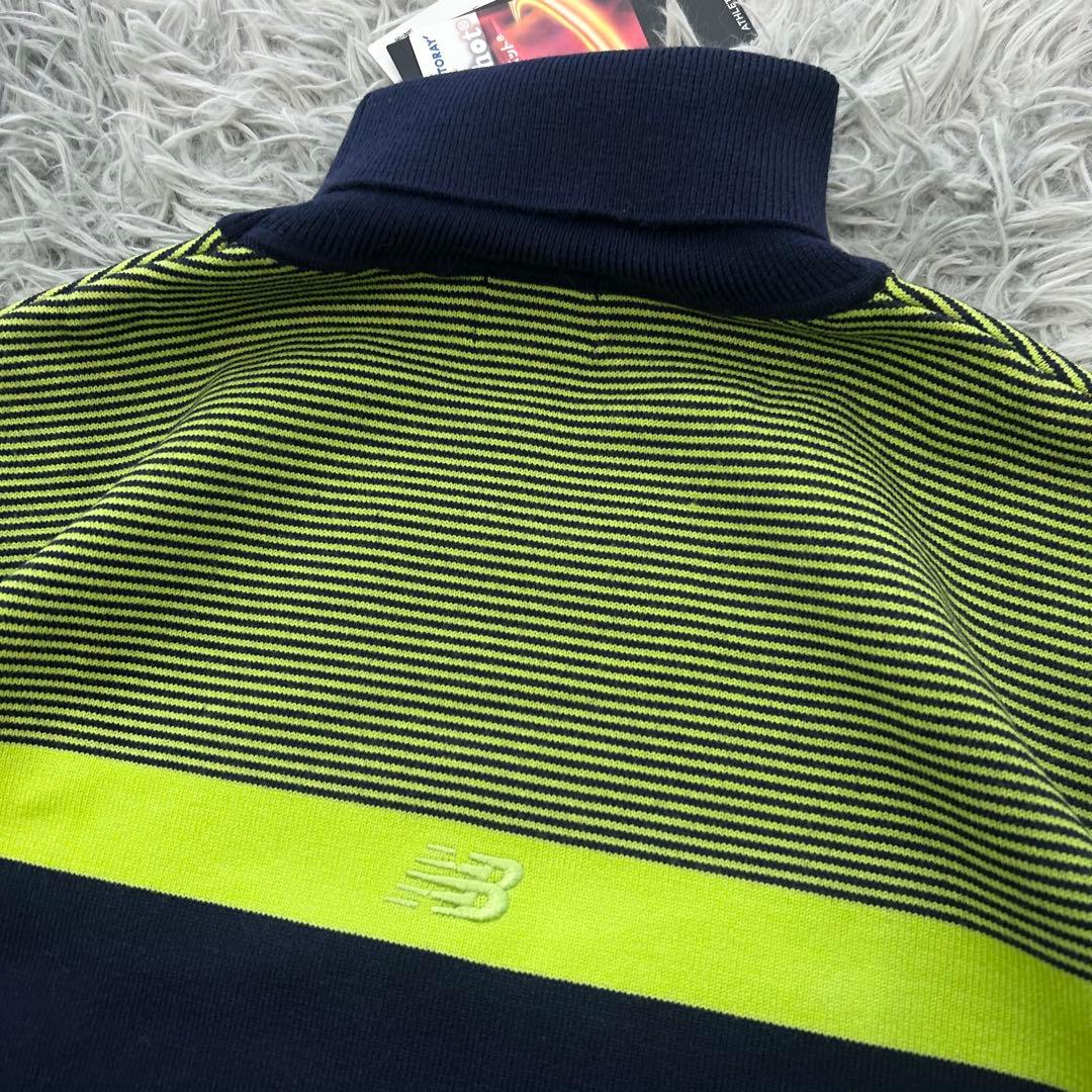 おまとめ　新品　ニューバランスゴルフ　ニット　セーター　タートルネック　ネイビー