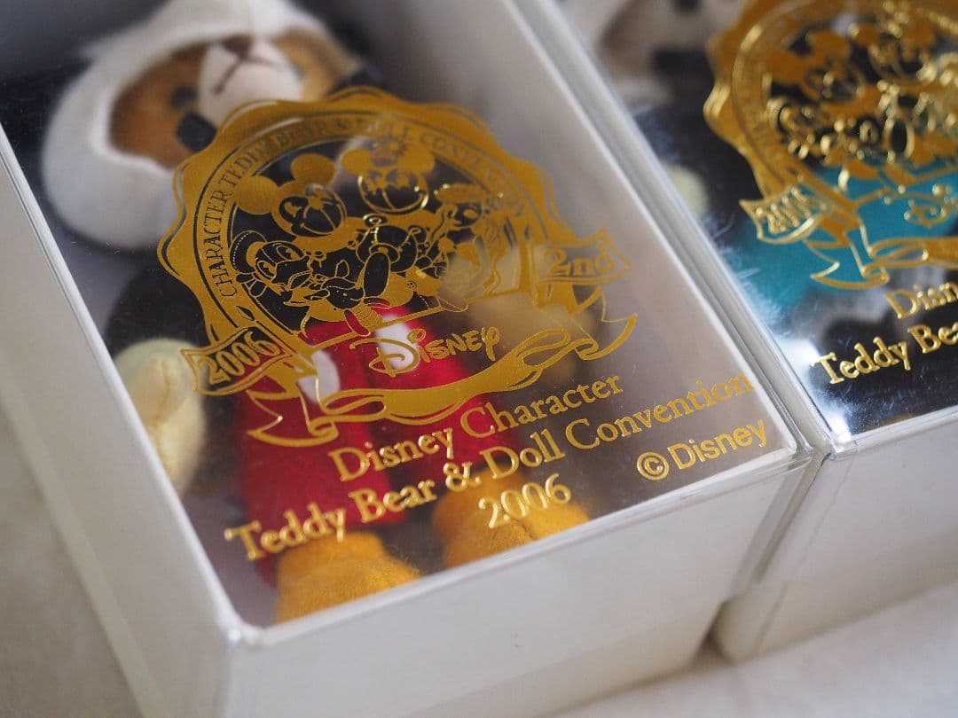 レア☆ Merrythought × Disney ミッキー ミニー テディベア