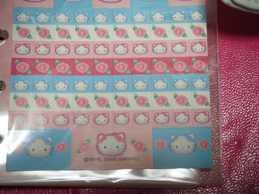 希少　サンリオ　キティ ノート 手帳　1997　2000　ハイビスカス