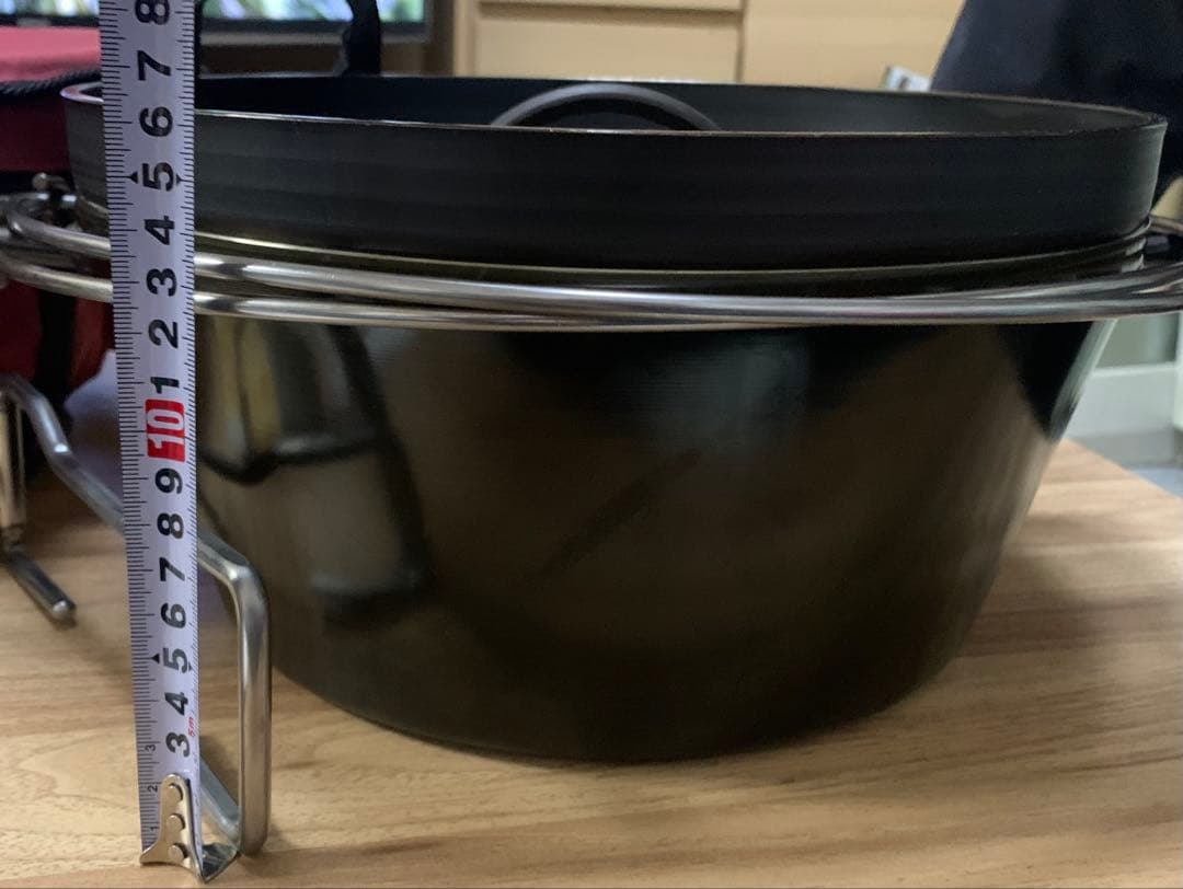 ユニフレーム12inchダッチオーブン ケースの他アクセサリー3点付き