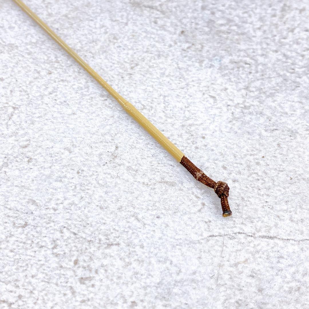 【朱紋峰 ぬけさく 十三尺】ヘラブナ竿 約3.9m 13尺 ヘラ竿 竿袋・口栓付