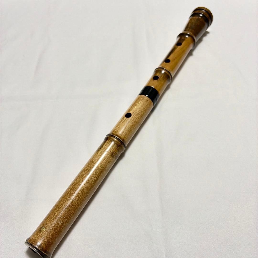 尺八 都山流 玉山銘 1尺8寸 木管 楽器 54.5cm