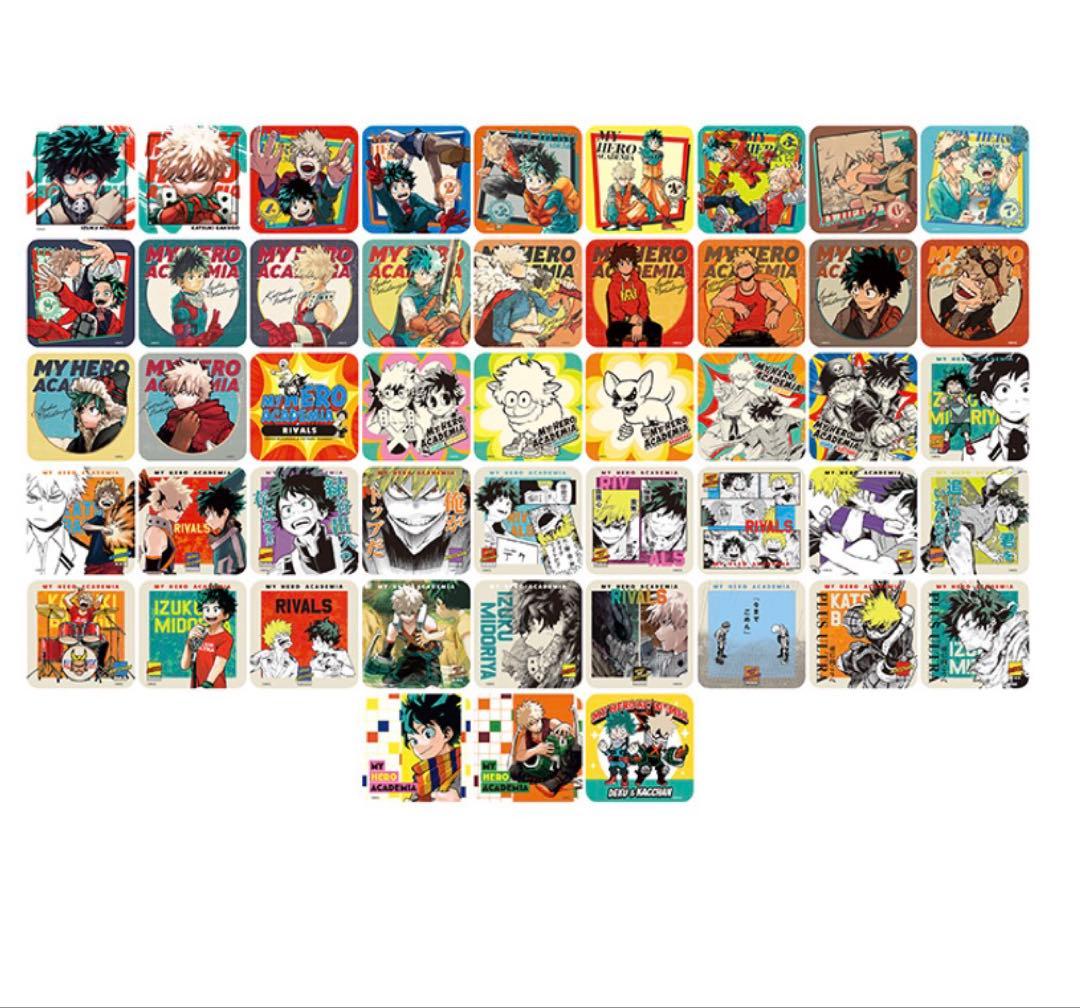 僕のヒーローアカデミア アートコースター(R)-RIVALS-45種＋BOX特典
