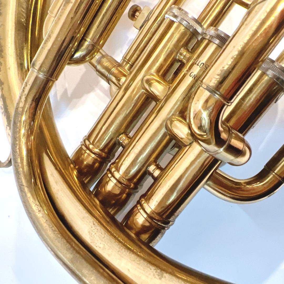 【希少】NIKKAN NO.20 フレンチホルン ニッカン　ピストンホルン