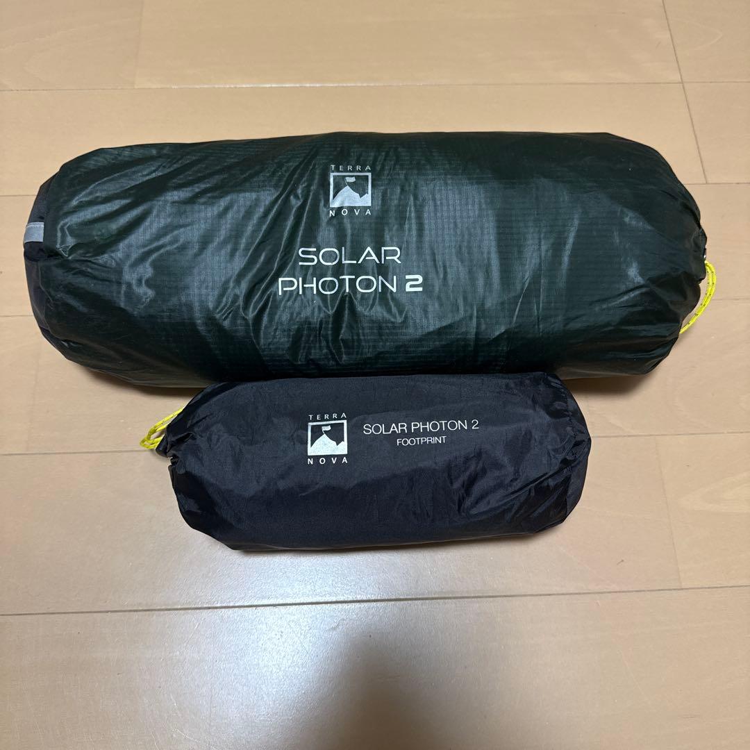 ソーラーフォトン2（ダブルウォールテント／フットプリント付）TERRANOVA
