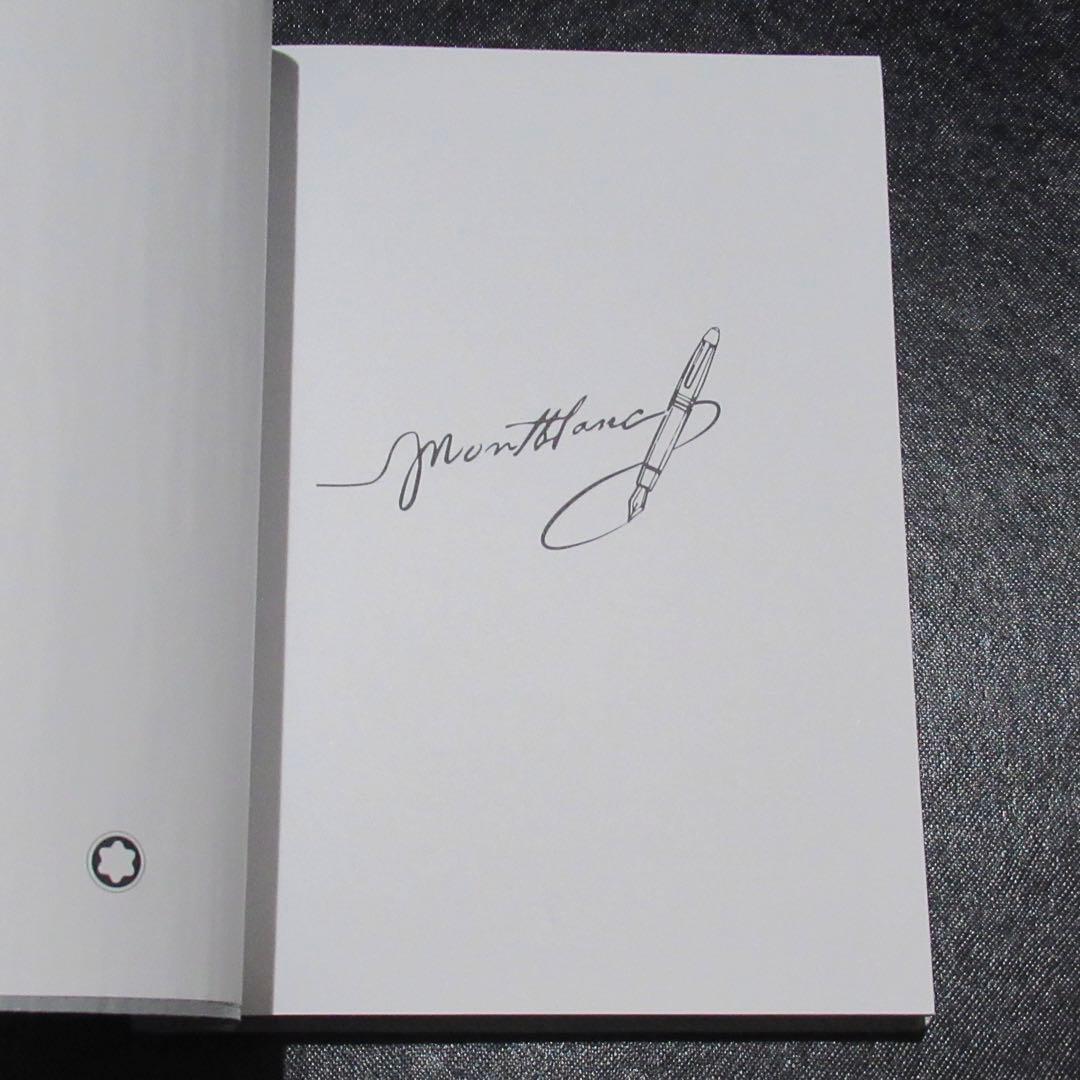 モンブラン ノート ミディアム コルテッチャレザー ウォームグレー 136629