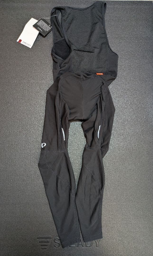 パールイズミ　ウィンドブレーク ライト ビブ タイツSサイズ