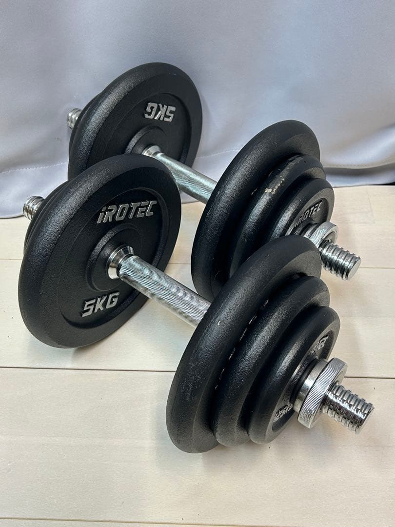 アイロテック　ダンベルセット　40キロ（20キロ 2SET）　送料込