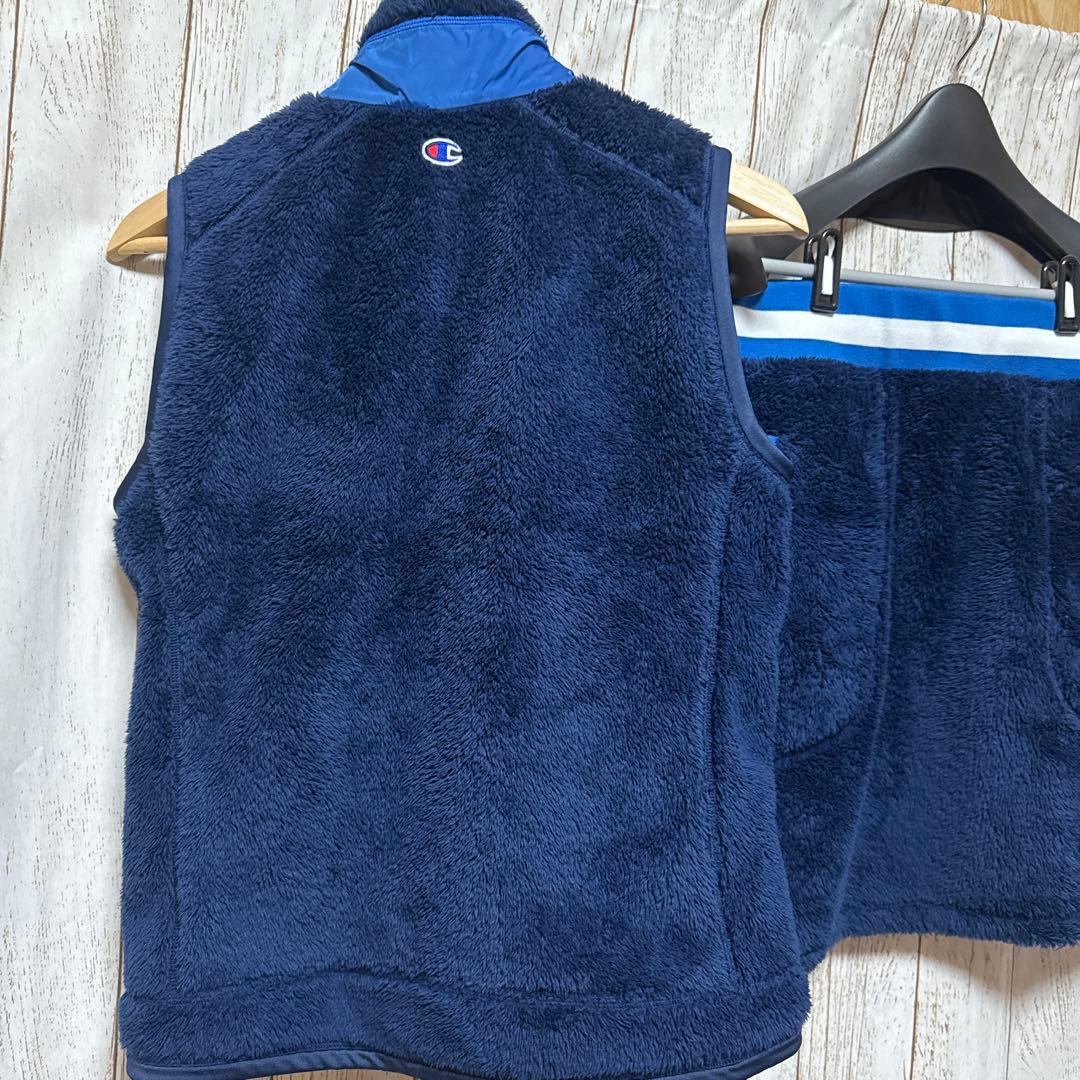 Champion フリースベストとスカートセット L フリース ボア